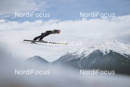 02.01.2021, Innsbruck, Austria (AUT): Severin Freund (GER) - FIS world cup ski jumping men, four hills tournament, qualification, individual HS128, Innsbruck (AUT). www.nordicfocus.com. © EXPA/JFK/NordicFocus. Every downloaded picture is fee-liable.