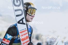 02.01.2021, Innsbruck, Austria (AUT): Manuel Fettner (AUT) - FIS world cup ski jumping men, four hills tournament, qualification, individual HS128, Innsbruck (AUT). www.nordicfocus.com. © EXPA/JFK/NordicFocus. Every downloaded picture is fee-liable.