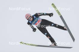 03.01.2021, Innsbruck, Austria (AUT): Karl Geiger (GER) - FIS world cup ski jumping men, four hills tournament, individual HS128, Innsbruck (AUT). www.nordicfocus.com. © EXPA/JFK/NordicFocus. Every downloaded picture is fee-liable.