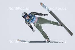03.01.2021, Innsbruck, Austria (AUT): Decker Dean (USA) - FIS world cup ski jumping men, four hills tournament, individual HS128, Innsbruck (AUT). www.nordicfocus.com. © EXPA/JFK/NordicFocus. Every downloaded picture is fee-liable.
