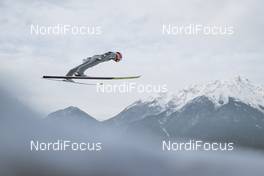 02.01.2021, Innsbruck, Austria (AUT): Daniel Huber (AUT) - FIS world cup ski jumping men, four hills tournament, qualification, individual HS128, Innsbruck (AUT). www.nordicfocus.com. © EXPA/JFK/NordicFocus. Every downloaded picture is fee-liable.