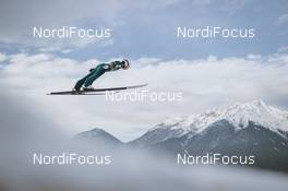 02.01.2021, Innsbruck, Austria (AUT): Sander Vossan Eriksen (NOR) - FIS world cup ski jumping men, four hills tournament, qualification, individual HS128, Innsbruck (AUT). www.nordicfocus.com. © EXPA/JFK/NordicFocus. Every downloaded picture is fee-liable.