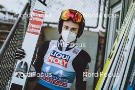 05.01.2021, Bischofshofen, Austria (AUT): Maximilian Steiner (AUT) - FIS world cup ski jumping men, four hills tournament, qualification, individual HS142, Bischofshofen (AUT). www.nordicfocus.com. © EXPA/JFK/NordicFocus. Every downloaded picture is fee-liable.