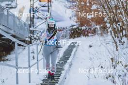 05.01.2021, Bischofshofen, Austria (AUT): Michael Hayboeck (AUT) - FIS world cup ski jumping men, four hills tournament, qualification, individual HS142, Bischofshofen (AUT). www.nordicfocus.com. © EXPA/JFK/NordicFocus. Every downloaded picture is fee-liable.