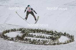 06.01.2021, Bischofshofen, Austria (AUT): Michael Hayboeck (AUT) - FIS world cup ski jumping men, four hills tournament, individual HS142, Bischofshofen (AUT). www.nordicfocus.com. © EXPA/JFK/NordicFocus. Every downloaded picture is fee-liable.