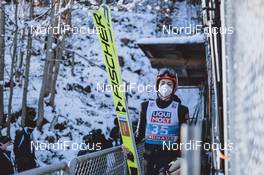 05.01.2021, Bischofshofen, Austria (AUT): Constantin Schmid (GER) - FIS world cup ski jumping men, four hills tournament, qualification, individual HS142, Bischofshofen (AUT). www.nordicfocus.com. © EXPA/JFK/NordicFocus. Every downloaded picture is fee-liable.