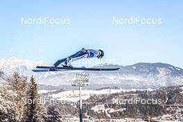 05.01.2021, Bischofshofen, Austria (AUT): Decker Dean (USA) - FIS world cup ski jumping men, four hills tournament, qualification, individual HS142, Bischofshofen (AUT). www.nordicfocus.com. © EXPA/Tadeusz Mieczynski/NordicFocus. Every downloaded picture is fee-liable.