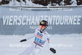 06.01.2021, Bischofshofen, Austria (AUT): Daniel Tschofenig (AUT) - FIS world cup ski jumping men, four hills tournament, individual HS142, Bischofshofen (AUT). www.nordicfocus.com. © EXPA/JFK/NordicFocus. Every downloaded picture is fee-liable.