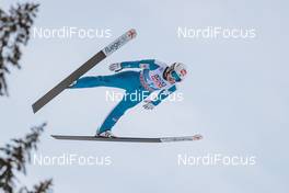 05.01.2021, Bischofshofen, Austria (AUT): Marius Lindvik (NOR) - FIS world cup ski jumping men, four hills tournament, qualification, individual HS142, Bischofshofen (AUT). www.nordicfocus.com. © EXPA/JFK/NordicFocus. Every downloaded picture is fee-liable.