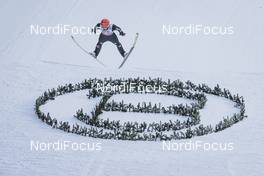 06.01.2021, Bischofshofen, Austria (AUT): Markus Eisenbichler (GER) - FIS world cup ski jumping men, four hills tournament, individual HS142, Bischofshofen (AUT). www.nordicfocus.com. © EXPA/JFK/NordicFocus. Every downloaded picture is fee-liable.