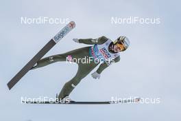 05.01.2021, Bischofshofen, Austria (AUT): Ziga Jelar (SLO) - FIS world cup ski jumping men, four hills tournament, qualification, individual HS142, Bischofshofen (AUT). www.nordicfocus.com. © EXPA/JFK/NordicFocus. Every downloaded picture is fee-liable.