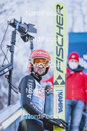 05.01.2021, Bischofshofen, Austria (AUT): Markus Eisenbichler (GER) - FIS world cup ski jumping men, four hills tournament, qualification, individual HS142, Bischofshofen (AUT). www.nordicfocus.com. © EXPA/JFK/NordicFocus. Every downloaded picture is fee-liable.