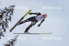 05.01.2021, Bischofshofen, Austria (AUT): Karl Geiger (GER) - FIS world cup ski jumping men, four hills tournament, qualification, individual HS142, Bischofshofen (AUT). www.nordicfocus.com. © EXPA/JFK/NordicFocus. Every downloaded picture is fee-liable.