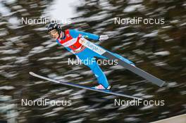 09.01.2021, Titisee-Neustadt, Germany (GER): Mathis Contamine (FRA) - FIS world cup ski jumping men, individual HS142, Titisee-Neustadt (GER). www.nordicfocus.com. © Volk/NordicFocus. Every downloaded picture is fee-liable.