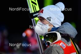 09.01.2021, Titisee-Neustadt, Germany (GER): Martin Hamann (GER) - FIS world cup ski jumping men, individual HS142, Titisee-Neustadt (GER). www.nordicfocus.com. © Reichert/NordicFocus. Every downloaded picture is fee-liable.