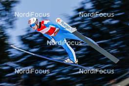 09.01.2021, Titisee-Neustadt, Germany (GER): Marius Lindvik (NOR) - FIS world cup ski jumping men, individual HS142, Titisee-Neustadt (GER). www.nordicfocus.com. © Volk/NordicFocus. Every downloaded picture is fee-liable.
