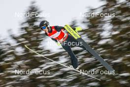 09.01.2021, Titisee-Neustadt, Germany (GER): Valentin Foubert (FRA) - FIS world cup ski jumping men, individual HS142, Titisee-Neustadt (GER). www.nordicfocus.com. © Volk/NordicFocus. Every downloaded picture is fee-liable.