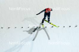 09.01.2021, Titisee-Neustadt, Germany (GER): Constantin Schmid (GER) - FIS world cup ski jumping men, individual HS142, Titisee-Neustadt (GER). www.nordicfocus.com. © Volk/NordicFocus. Every downloaded picture is fee-liable.