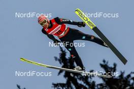 10.01.2021, Titisee-Neustadt, Germany (GER): Severin Freund (GER) - FIS world cup ski jumping men, individual HS142, Titisee-Neustadt (GER). www.nordicfocus.com. © Volk/NordicFocus. Every downloaded picture is fee-liable.