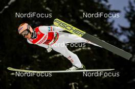 10.01.2021, Titisee-Neustadt, Germany (GER): Stefan Kraft (AUT) - FIS world cup ski jumping men, individual HS142, Titisee-Neustadt (GER). www.nordicfocus.com. © Volk/NordicFocus. Every downloaded picture is fee-liable.