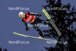10.01.2021, Titisee-Neustadt, Germany (GER): Martin Hamann (GER) - FIS world cup ski jumping men, individual HS142, Titisee-Neustadt (GER). www.nordicfocus.com. © Volk/NordicFocus. Every downloaded picture is fee-liable.