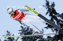 10.01.2021, Titisee-Neustadt, Germany (GER): Vladimir Zografski (BUL) - FIS world cup ski jumping men, individual HS142, Titisee-Neustadt (GER). www.nordicfocus.com. © Volk/NordicFocus. Every downloaded picture is fee-liable.