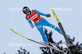 10.01.2021, Titisee-Neustadt, Germany (GER): Artti Aigro (EST) - FIS world cup ski jumping men, individual HS142, Titisee-Neustadt (GER). www.nordicfocus.com. © Volk/NordicFocus. Every downloaded picture is fee-liable.