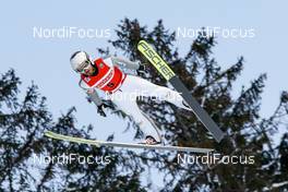 10.01.2021, Titisee-Neustadt, Germany (GER): Vladimir Zografski (BUL) - FIS world cup ski jumping men, individual HS142, Titisee-Neustadt (GER). www.nordicfocus.com. © Volk/NordicFocus. Every downloaded picture is fee-liable.