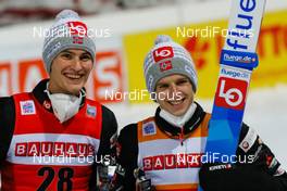 10.01.2021, Titisee-Neustadt, Germany (GER): Daniel Andre Tande (NOR), Halvor Egner Granerud (NOR) (l-r) - FIS world cup ski jumping men, individual HS142, Titisee-Neustadt (GER). www.nordicfocus.com. © Volk/NordicFocus. Every downloaded picture is fee-liable.