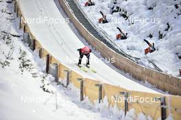 10.01.2021, Titisee-Neustadt, Germany (GER): Constantin Schmid (GER) - FIS world cup ski jumping men, individual HS142, Titisee-Neustadt (GER). www.nordicfocus.com. © Reichert/NordicFocus. Every downloaded picture is fee-liable.