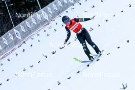 10.01.2021, Titisee-Neustadt, Germany (GER): Valentin Foubert (FRA) - FIS world cup ski jumping men, individual HS142, Titisee-Neustadt (GER). www.nordicfocus.com. © Volk/NordicFocus. Every downloaded picture is fee-liable.