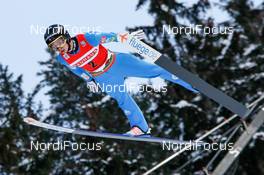 10.01.2021, Titisee-Neustadt, Germany (GER): Mathis Contamine (FRA) - FIS world cup ski jumping men, individual HS142, Titisee-Neustadt (GER). www.nordicfocus.com. © Volk/NordicFocus. Every downloaded picture is fee-liable.