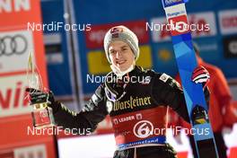 30.01.2021 Willingen, Germany (GER): Halvor Egner Granerud (NOR), podium - FIS world cup ski jumping men, individual HS147, Willingen (GER). www.nordicfocus.com. © Reichert/NordicFocus. Every downloaded picture is fee-liable.