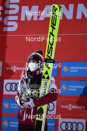 30.01.2021 Willingen, Germany (GER): Kamil Stoch (POL), podium - FIS world cup ski jumping men, individual HS147, Willingen (GER). www.nordicfocus.com. © Reichert/NordicFocus. Every downloaded picture is fee-liable.