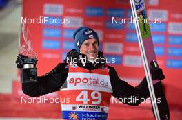 31.01.2021 Willingen, Germany (GER): Piotr Zyla (POL), podium - FIS world cup ski jumping men, individual HS147, Willingen (GER). www.nordicfocus.com. © Reichert/NordicFocus. Every downloaded picture is fee-liable.