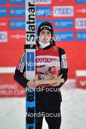 06.02.2021, Klingenthal, Germany (GER): Bor Pavlovcic (SLO), podium - FIS world cup ski jumping men, individual HS140, Klingenthal (GER). www.nordicfocus.com. © Reichert/NordicFocus. Every downloaded picture is fee-liable.