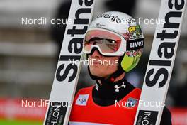 07.02.2021, Klingenthal, Germany (GER): Anze Lanisek (SLO) - FIS world cup ski jumping men, individual HS140, Klingenthal (GER). www.nordicfocus.com. © Reichert/NordicFocus. Every downloaded picture is fee-liable.