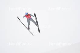 07.02.2021, Klingenthal, Germany (GER): Sergey Tkachenko (RUS) - FIS world cup ski jumping men, individual HS140, Klingenthal (GER). www.nordicfocus.com. © Reichert/NordicFocus. Every downloaded picture is fee-liable.