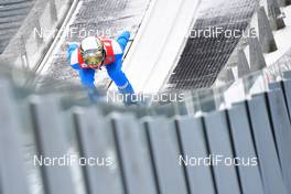 07.02.2021, Klingenthal, Germany (GER): Ziga Jelar (SLO) - FIS world cup ski jumping men, individual HS140, Klingenthal (GER). www.nordicfocus.com. © Reichert/NordicFocus. Every downloaded picture is fee-liable.