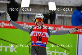 07.02.2021, Klingenthal, Germany (GER): Domen Prevc (SLO) - FIS world cup ski jumping men, individual HS140, Klingenthal (GER). www.nordicfocus.com. © Reichert/NordicFocus. Every downloaded picture is fee-liable.