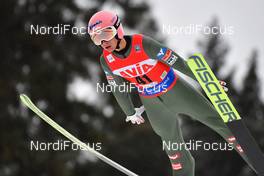 07.02.2021, Klingenthal, Germany (GER): Daniel Huber (AUT) - FIS world cup ski jumping men, individual HS140, Klingenthal (GER). www.nordicfocus.com. © Reichert/NordicFocus. Every downloaded picture is fee-liable.