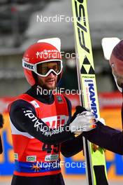 07.02.2021, Klingenthal, Germany (GER): Markus Eisenbichler (GER) - FIS world cup ski jumping men, individual HS140, Klingenthal (GER). www.nordicfocus.com. © Reichert/NordicFocus. Every downloaded picture is fee-liable.
