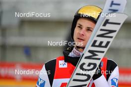 07.02.2021, Klingenthal, Germany (GER): Manuel Fettner (AUT) - FIS world cup ski jumping men, individual HS140, Klingenthal (GER). www.nordicfocus.com. © Reichert/NordicFocus. Every downloaded picture is fee-liable.