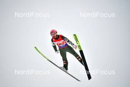 07.02.2021, Klingenthal, Germany (GER): Daniel Huber (AUT) - FIS world cup ski jumping men, individual HS140, Klingenthal (GER). www.nordicfocus.com. © Reichert/NordicFocus. Every downloaded picture is fee-liable.