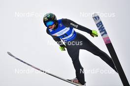 05.02.2021, Klingenthal, Germany (GER): Mikhail Nazarov (RUS) - FIS world cup ski jumping men, training, Klingenthal (GER). www.nordicfocus.com. © Bjoern Reichert/NordicFocus. Every downloaded picture is fee-liable.