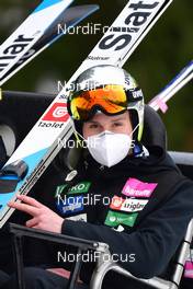 05.02.2021, Klingenthal, Germany (GER): Domen Prevc (SLO) - FIS world cup ski jumping men, training, Klingenthal (GER). www.nordicfocus.com. © Bjoern Reichert/NordicFocus. Every downloaded picture is fee-liable.