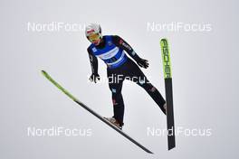 05.02.2021, Klingenthal, Germany (GER): Martin Hamann (GER) - FIS world cup ski jumping men, training, Klingenthal (GER). www.nordicfocus.com. © Bjoern Reichert/NordicFocus. Every downloaded picture is fee-liable.