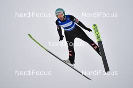 05.02.2021, Klingenthal, Germany (GER): Michael Hayboeck (AUT) - FIS world cup ski jumping men, training, Klingenthal (GER). www.nordicfocus.com. © Bjoern Reichert/NordicFocus. Every downloaded picture is fee-liable.