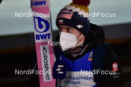05.02.2021, Klingenthal, Germany (GER): Dawid Kubacki (POL) - FIS world cup ski jumping men, training, Klingenthal (GER). www.nordicfocus.com. © Bjoern Reichert/NordicFocus. Every downloaded picture is fee-liable.