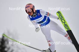 05.02.2021, Klingenthal, Germany (GER): Stefan Kraft (AUT) - FIS world cup ski jumping men, training, Klingenthal (GER). www.nordicfocus.com. © Bjoern Reichert/NordicFocus. Every downloaded picture is fee-liable.